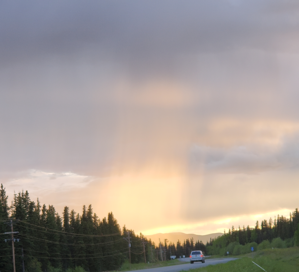 Interesting Yukon sky