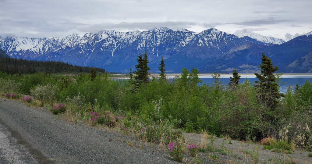 Kluane Lake. Yukon Territory