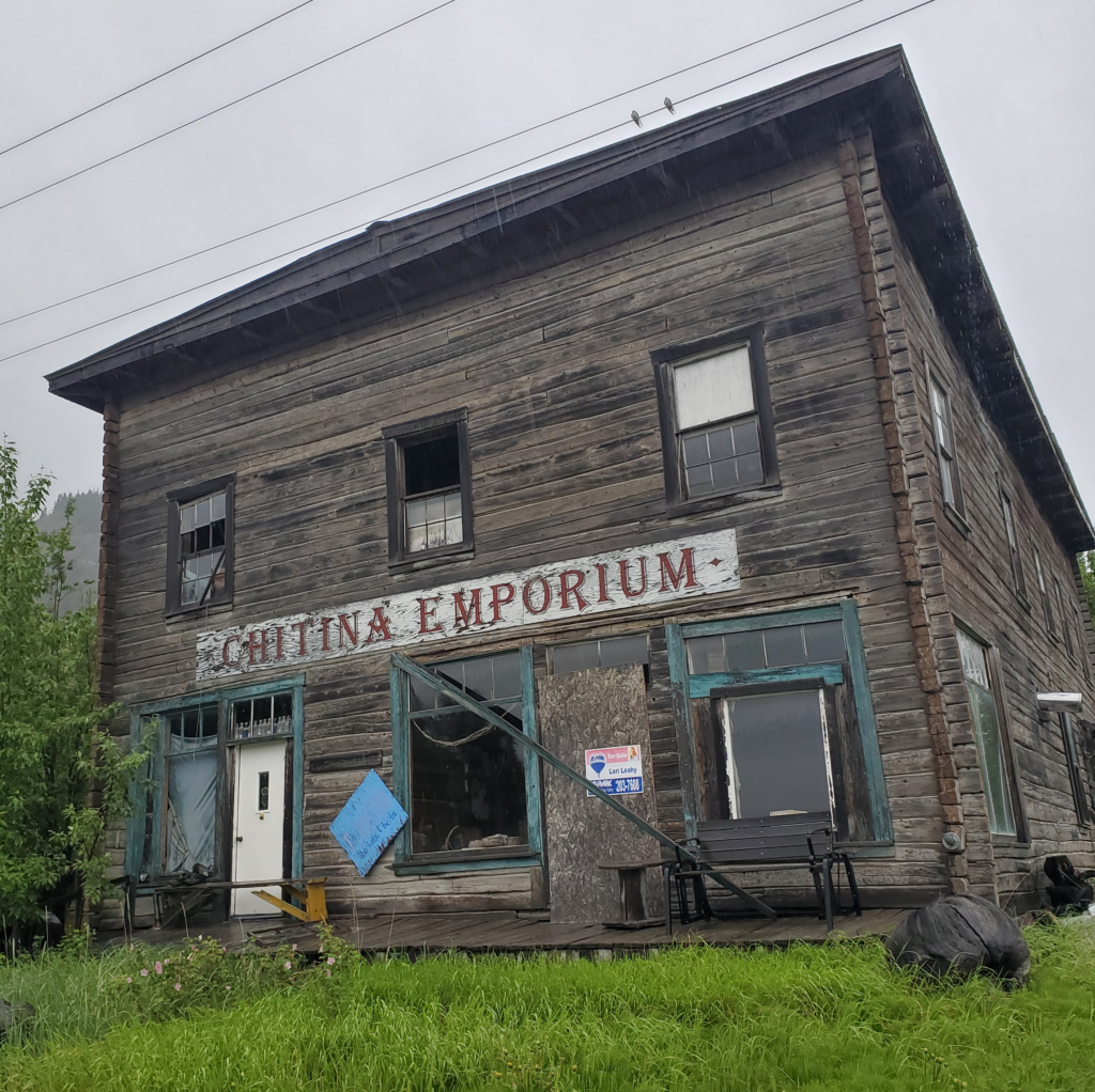Defunct general store, Cithina, Alaska