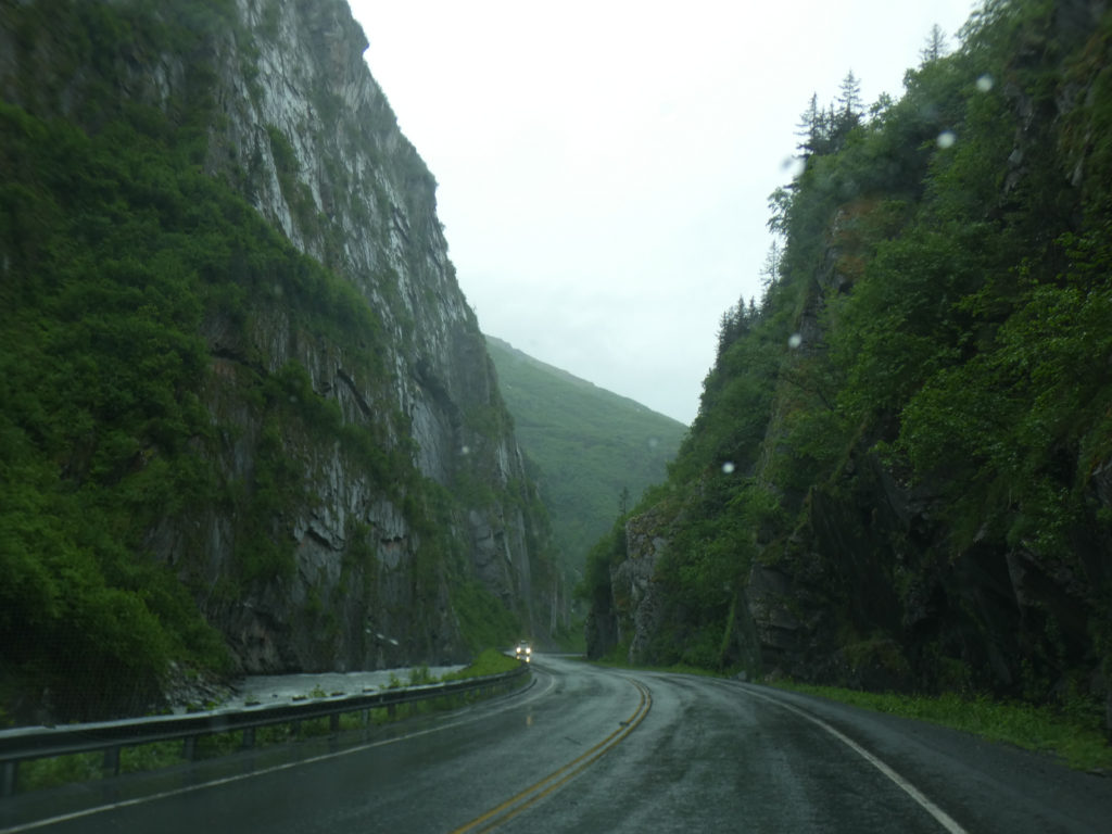 Keystone Canyon near Valdez, Alaska