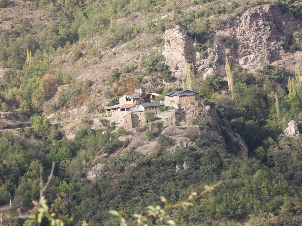 It looks like an abandoned mine, from here.