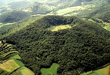 Aerial view of Santa Margarita crater. Not my photo, obviously.