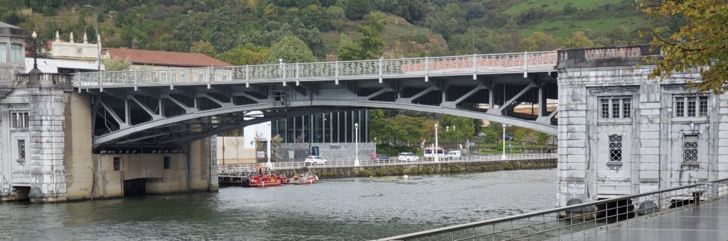 Deusto Bridge in Bilboa