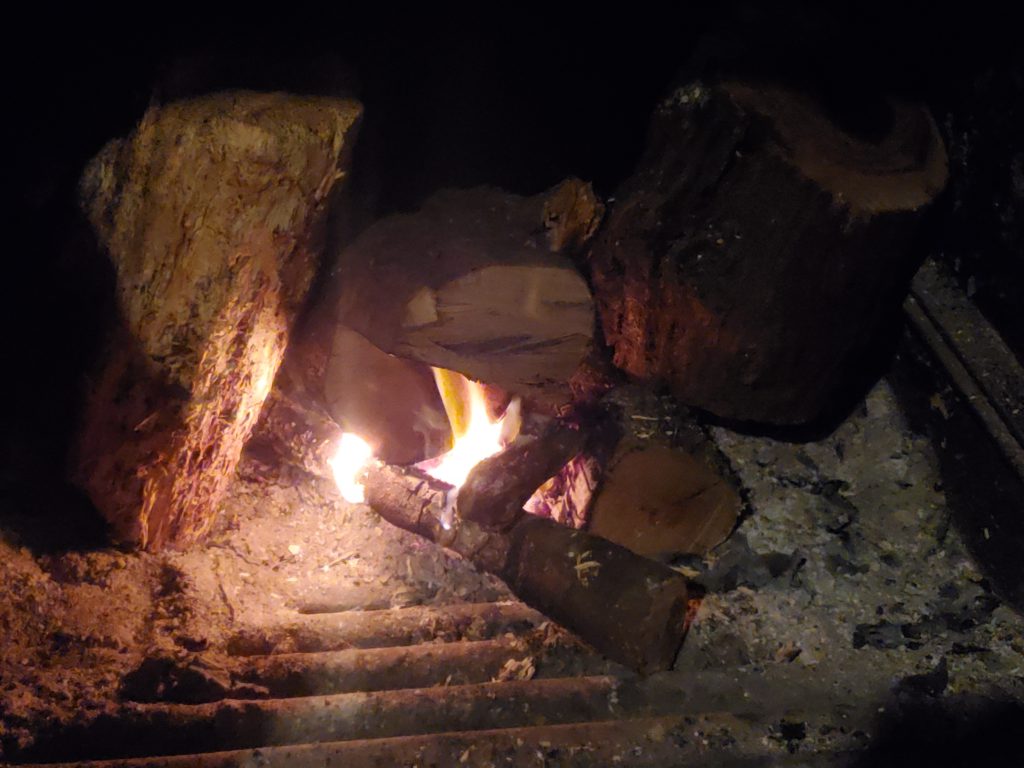 My cozy fire