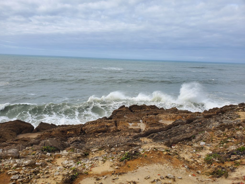 Atlantic coast near Marinha Grande