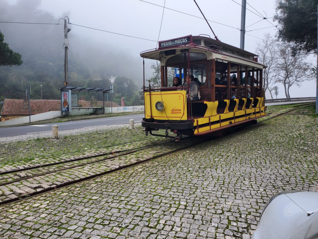 1940 one-car Sintra trolley line