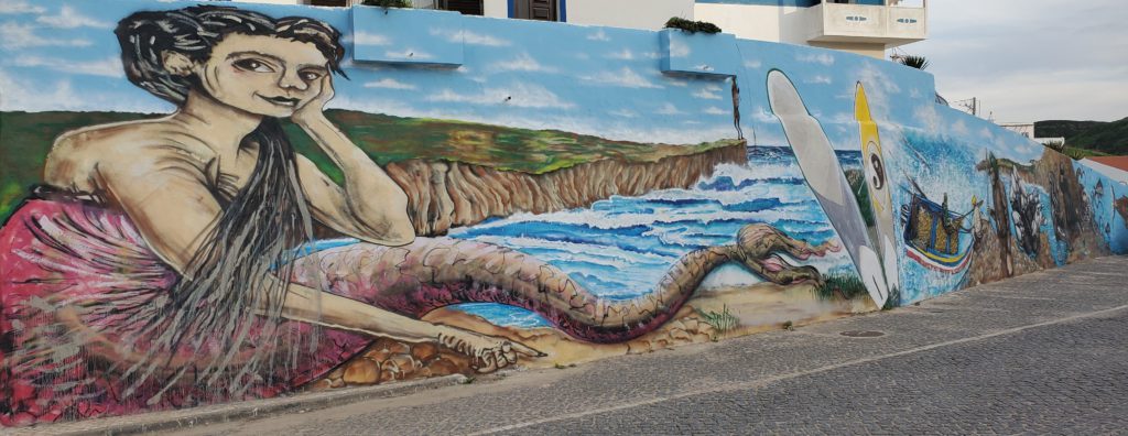Mural in Carrapateira, Portugal