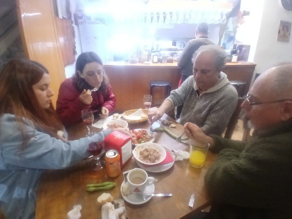 Typical Spanish evening socializing