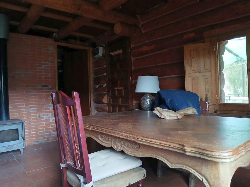 The log cabin