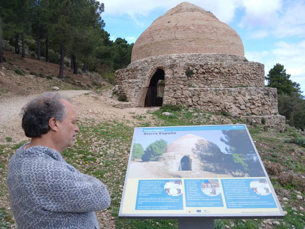 Reconstructed pozo de nieve (snow well)