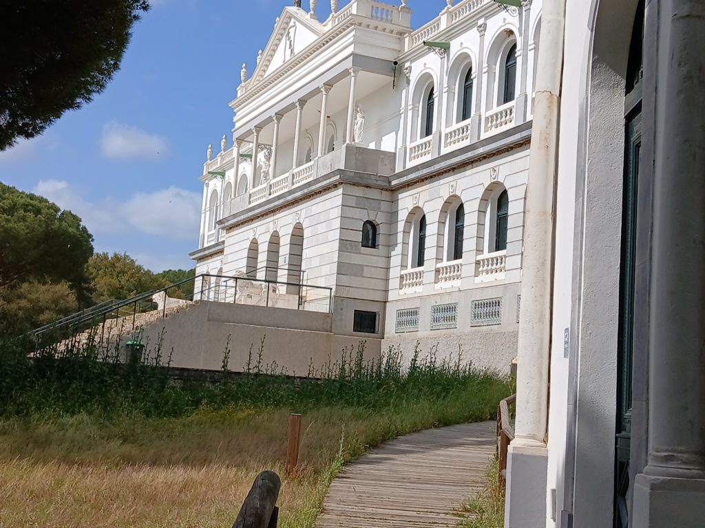 Acebrón palace. Just a little shack in the woods.
