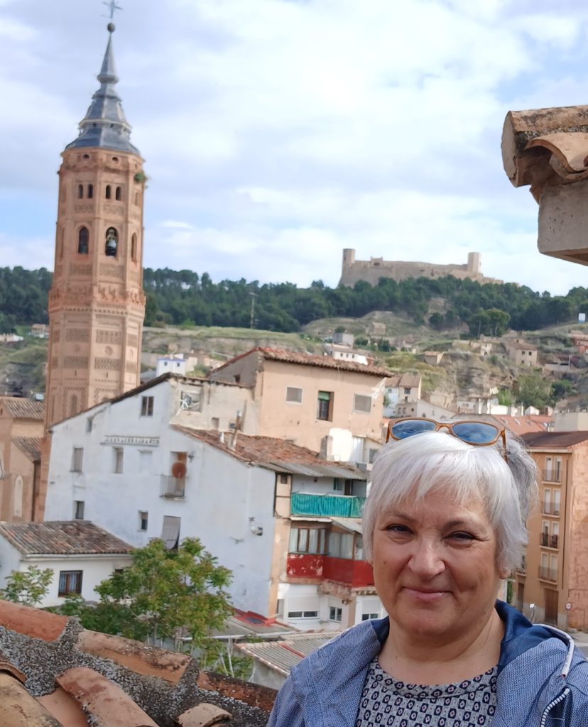 Maribel atop her former office