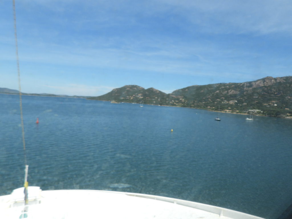 Leaving Porto Vecchio, Corsica for Sardinia -- 5 hours