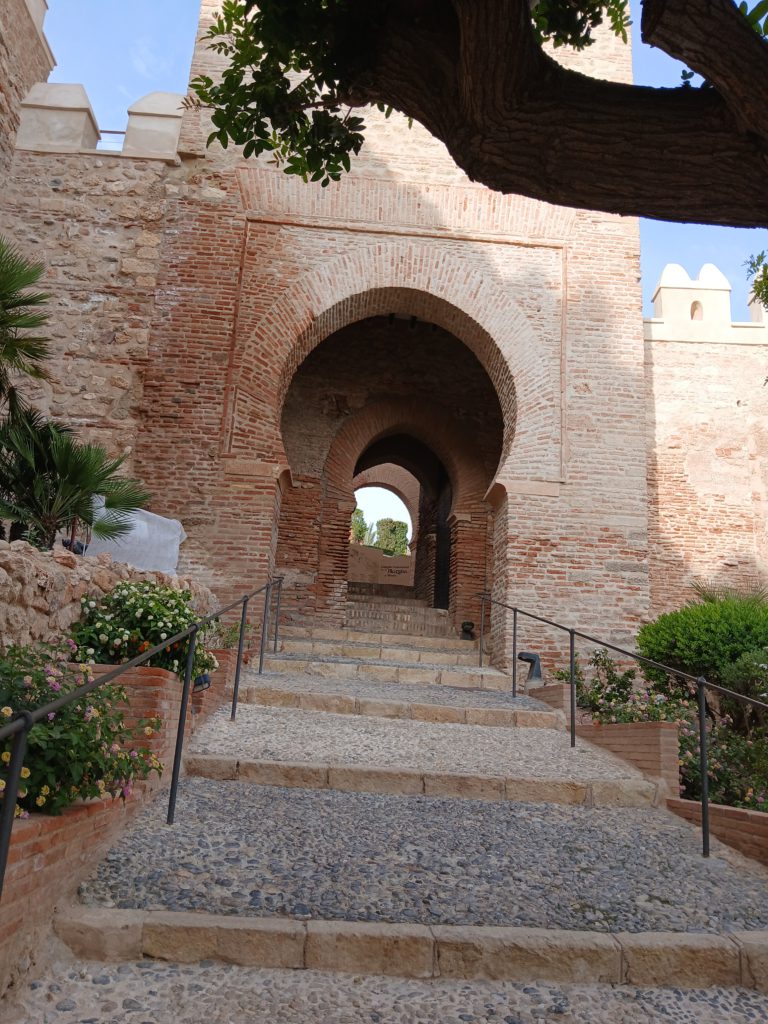 Alcazaba Islamic entry arch