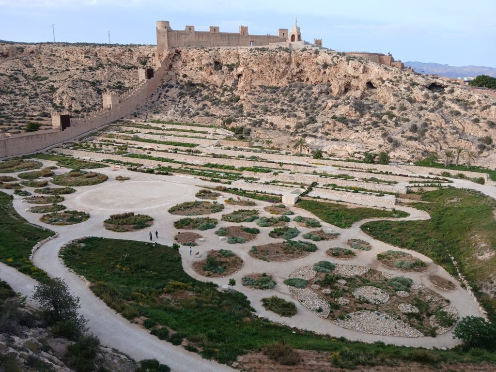 A portion of Alcazaba grounds