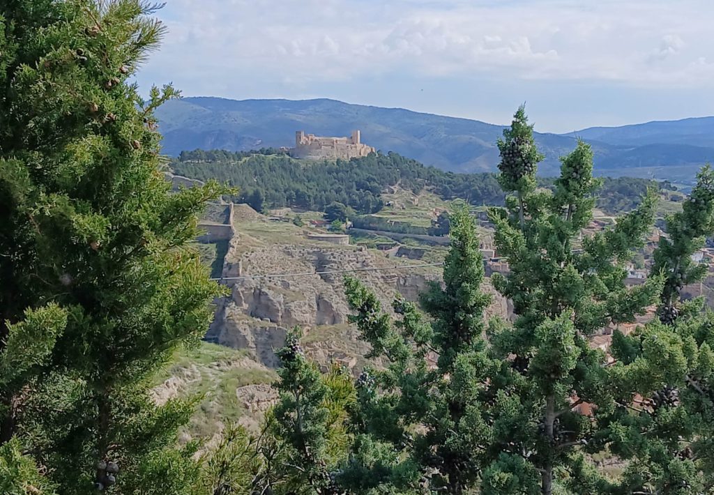 My next goal, the distant Castillo Mayor.