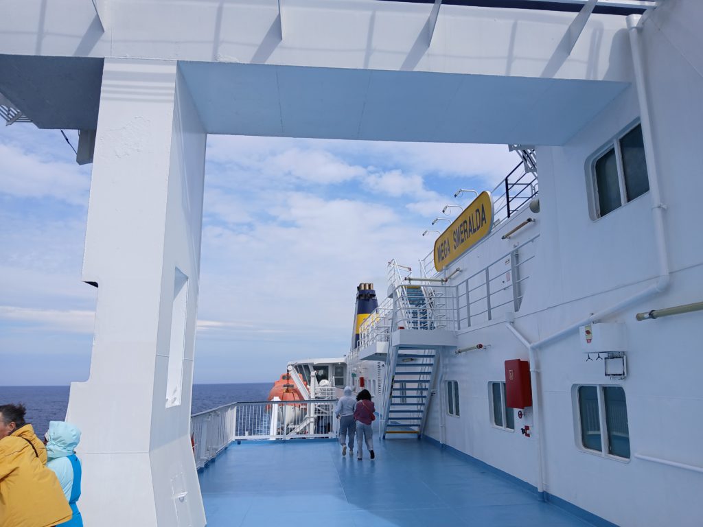 The Mega Smeralda ferry