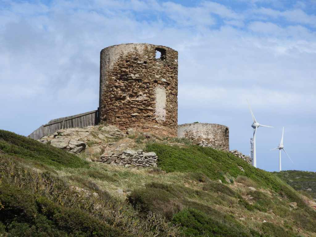 A closer approach to one of the 16th century Genoese coastal towers